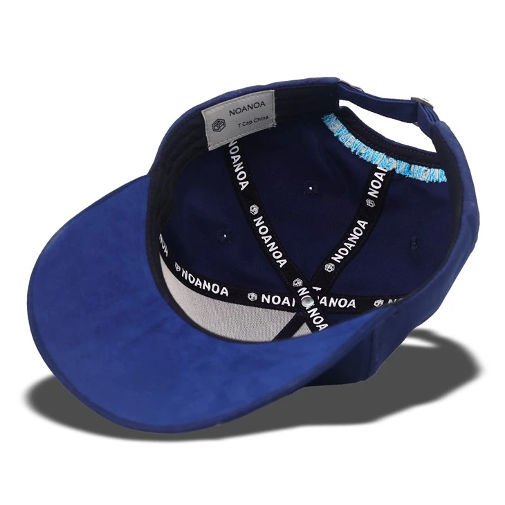 Bicycle Pattern Embroidery Blue Baseball Cap