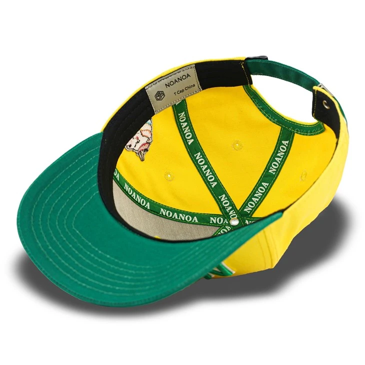 Colorful Three-dimensional Embroidered Letters Baseball Cap