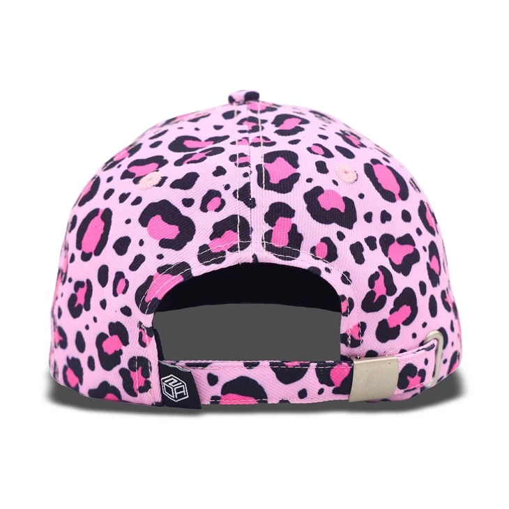 Pink Leopard Print Dad Hat