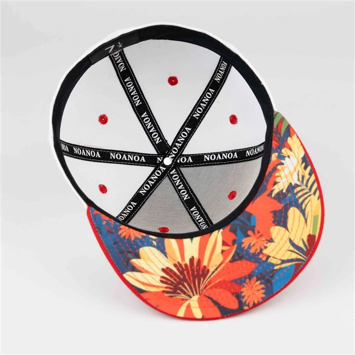 Rainbow Snow Mountain Fitted Cap