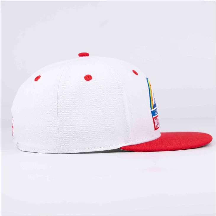 Rainbow Snow Mountain Fitted Cap