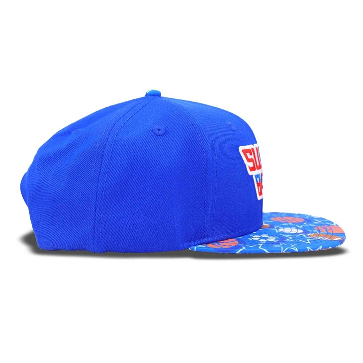 Super Baseball Embroidery Snapback Cap