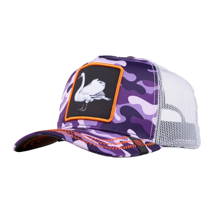 TCAP Custom Polyester Fabric Heat Transfer Hat Camouflage Trucker Hat